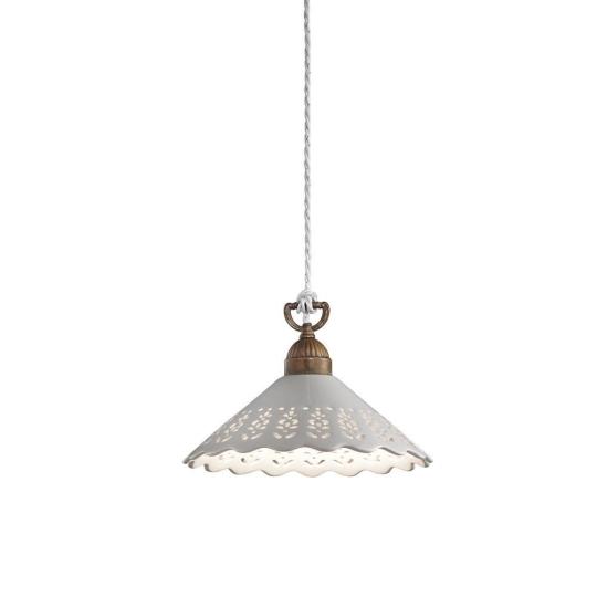 il fanale fiori di pizzo 065.08.oc balaton spalna obyvacka country chata jedalen stol perforovana keramicka zavesna madeira efekt medena lampa jedalen obyvacka kuchyna mediteransky styl.jpg